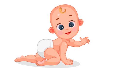 Baby Crawling Vector at Vectorified.com | Collection of Baby Crawling ...