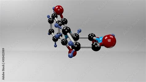 Thalidomide Molecule Molecular Structure Of Thalomid Used To Treat