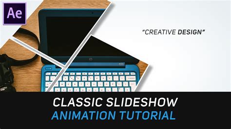 After Effects Tutorial Classic And Modern Slideshow Animation Youtube