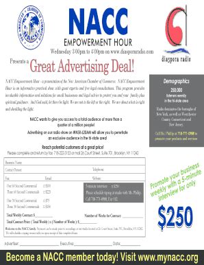 Fillable Online Empowerment Hour Fax Email Print Pdffiller