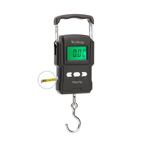 WeiHeng Timbangan Koper Tas Gantung Digital Scale 75kg 0 01kg WH A27