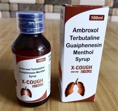 Ambroxol Terbutaline Guaiphenesin Menthol Syrup At Rs Bottle