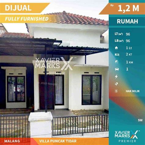 Dijual Rumah Siap Huni Full Furnish Di Villa Puncak Tidar Kota Malang