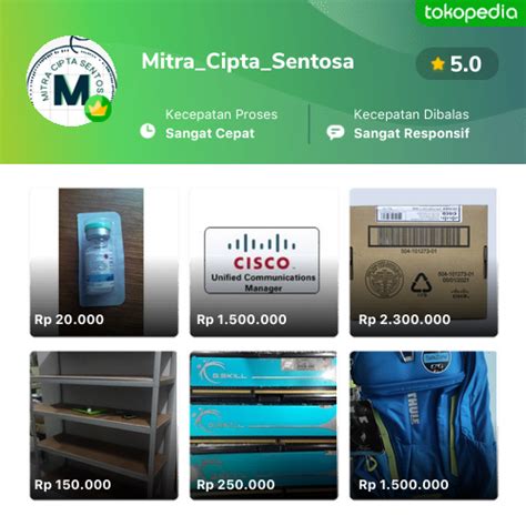 Toko Mitra Cipta Sentosa Online Produk Lengkap Harga Terbaik