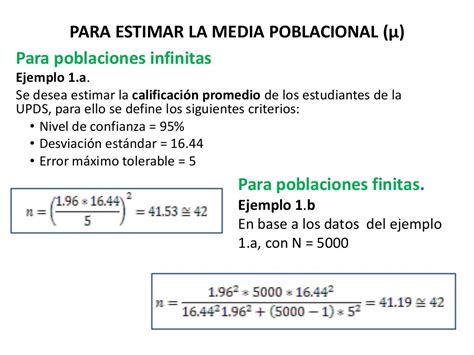 Cálculo Del Tamaño De Muestra Con Ejemplos