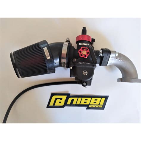 Kit carbu NIBBI PE 22 + Filtre cornet + pipe - Zubikes