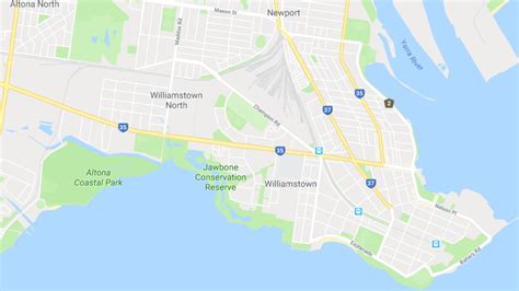 Williamstown Map Intown Geelong