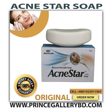 Acne Star Soap Original Made In India For Acne Pimple Whitening