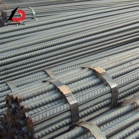 Hot Rolled Steel Rebar HRB400 Hpb400 HRB500 Deformed Rebar 6mm 8mm 12mm Construction Iron Rods
