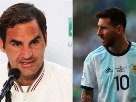 Lionel Messi Le Dedicó Un Emotivo Posteo A Roger Federer Tras Su Retiro “un Genio único”