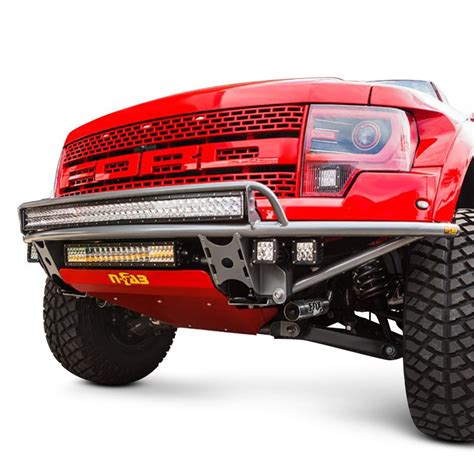 N Fab Rds Upper Radius Full Width Front Pre Runner Bumper With Skid