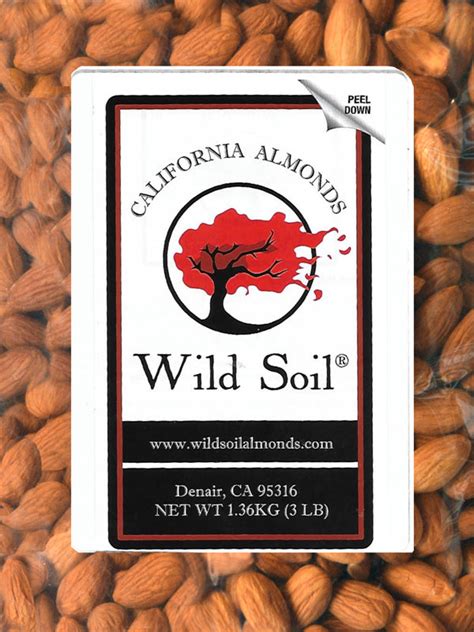Distinct And Superior To Organic Raw Almonds Wild Soil® Almonds