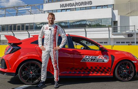 Watch Jenson Button Break A Lap Record In A Honda Civic Type R Driving