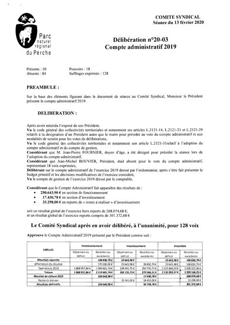 Calaméo 20 03 Compte Administratif 2019