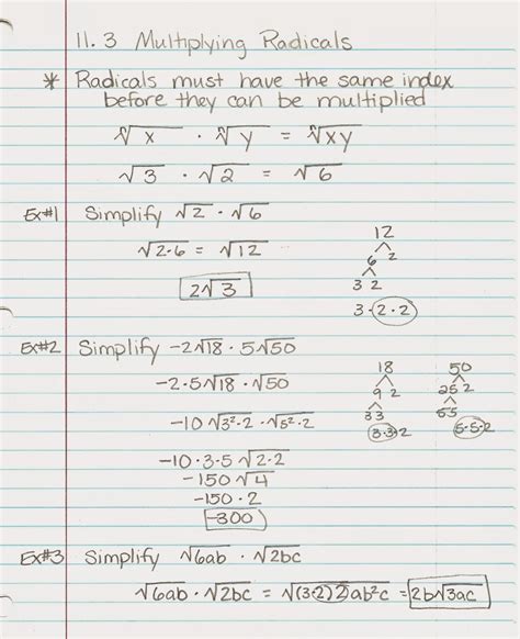 Algebra Alerts Algebra 1 And 2 Alg 1 Lesson 113 Notes And Hw