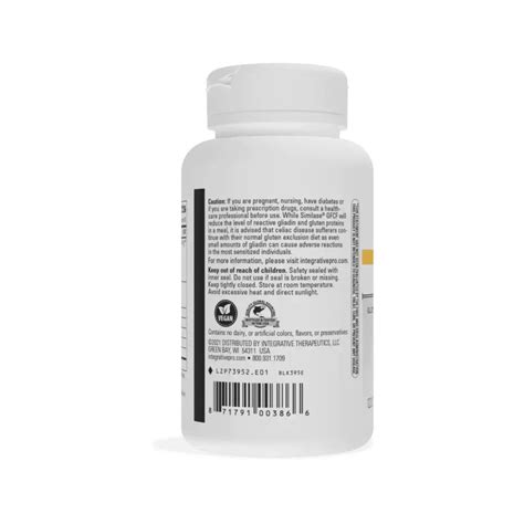 Similase Gfcf 120 Capsules Integrative Therapeutics Supplement