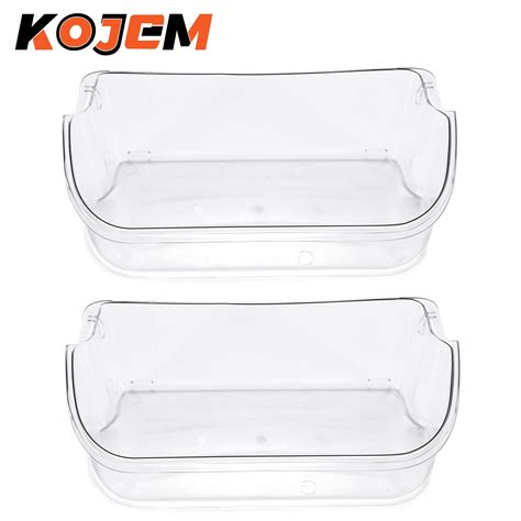 Kojem Fridge Parts Refrigerator Door Bin Shelf Pcs Clear