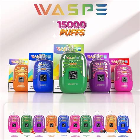 Waspe Digital Box Puffs Original Led Display Edition Disposable