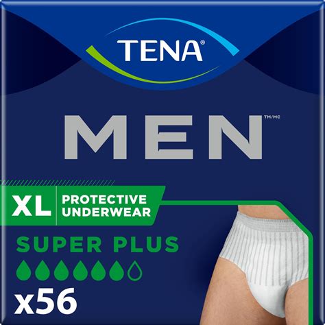 Tena Incontinence Underwear For Men Maximum Absorbency