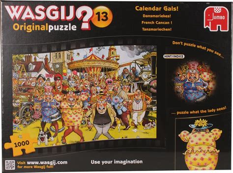 Jumbo 01956 Wasgij Original 13 Tanzmariechen Puzzle 1000 Teile