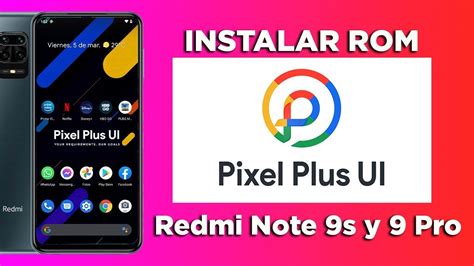 PIXEL PLUS UI REDMI NOTE 9S Y NOTE 9 PRO YouTube