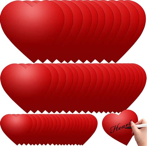 120 Pcs Paper Cutouts Paper Shapes Cutouts Heart Cutouts Heart Cut Outs