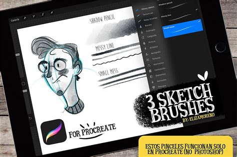 Sketch Brushes For Procreate Design Cuts