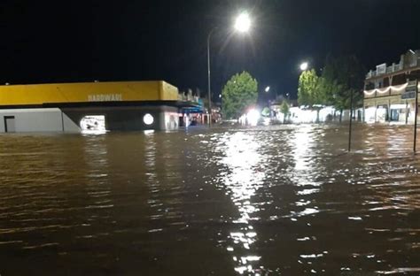 Floods Rage Through NSW Town Of Molong Leaving Apocalyptic Scenes In