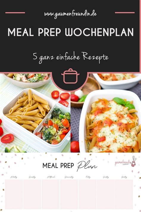 Meal Prep Wochenplan Gratis Wochenplan Vorlagen Zum Ausdrucken