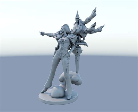 Renata Glasc League Of Legends 3D Print Model 3D Model 3D Printable