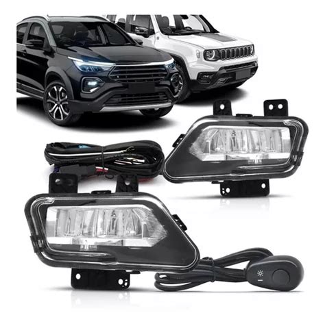 Kit Farol De Milha Novo Fiat Pulse 2022 2023 Full Led Parcelamento