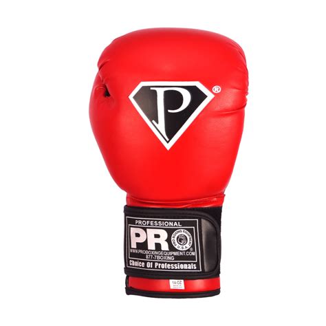 PRO Synthetic Training Gloves Custom Red | PRO BOXING EQUIPMENT | Made with Pride in the USA