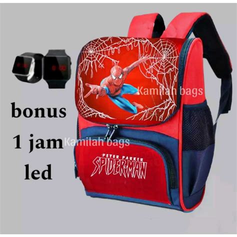 Boys Elementary School Bags Spiderman Bags Boys Bags Childrens