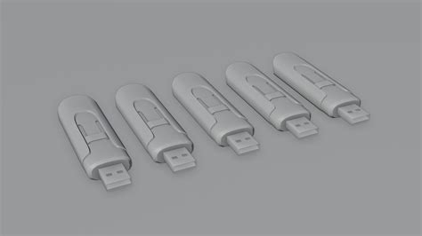 Usb Flash Drive 4k Low Poly Model Turbosquid 1969751