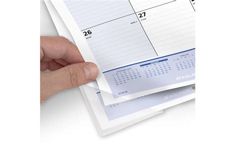 At A Glance® Quicknotes® 2025 Monthly Desk Pad Calendar Standard 21 3