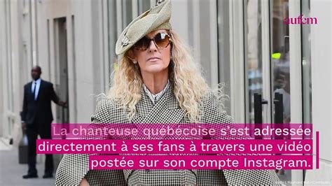 Exclu Céline Dion Sa Vidéo Décryptée Il Y A Aussi Une Part Dégo