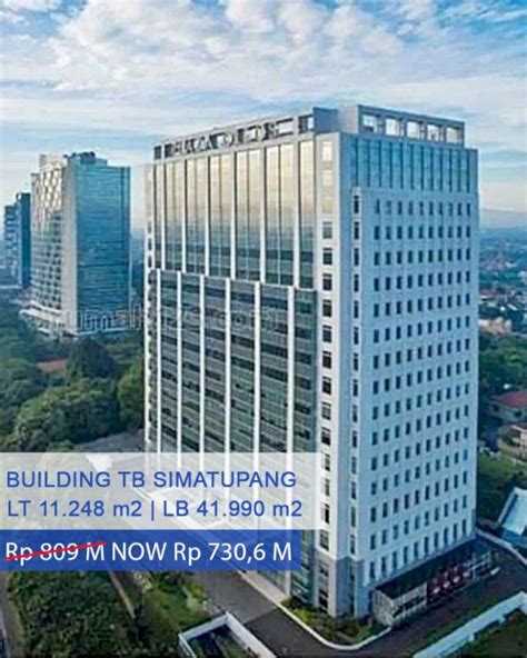 Dijual Gedung Perkantoran Oleos Plaza Tb Simatupang Jakarta Selatan