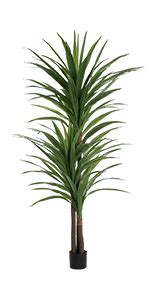 Amazon Floworld Palm Tree Artificial Tropical Plant Ft Tall Faux