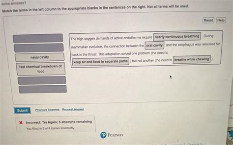 Solved Soms Omnites Match The Terms In The Left Column To Chegg