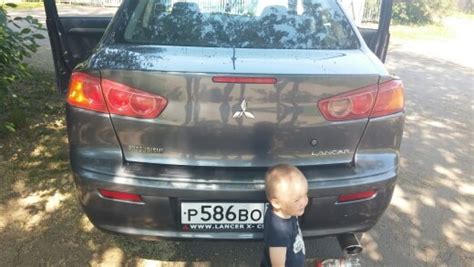 Тонировка дополнительного стоп сигнала — Mitsubishi Lancer X, 1,8 л ...