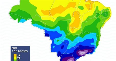 Nova onda de frio é destaque neste final de Julho