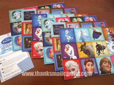 Thanks, Mail Carrier | Wonder Forge Disney Princess Frozen Matching ...