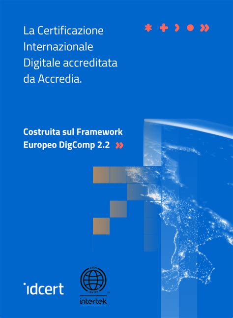 Certificazione Internazionale Di Alfabetizzazione Digitale Accredia