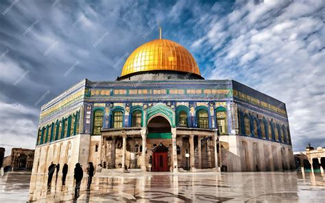 Premium AI Image | Al Aqsa mosque