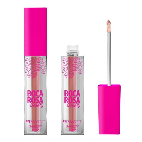 Gloss Boca Rosa Beauty By Payot Diva Ariana Rosa Queimado Shopee Brasil