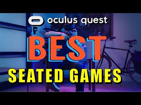 Best Seated Oculus Quest Games Deals Cityofclovis Org