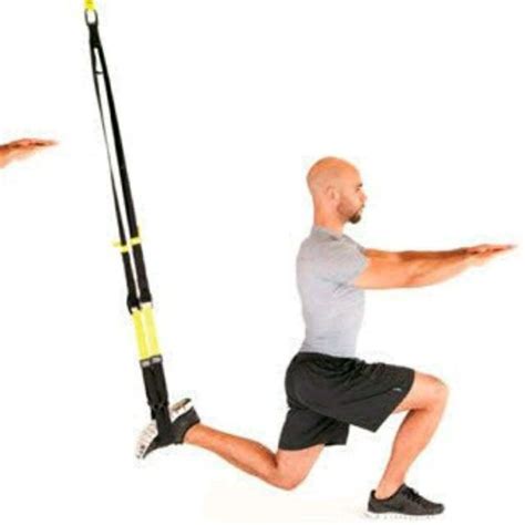 Trx Lunge By Jared H Exercise How To Skimble Workout Trainer