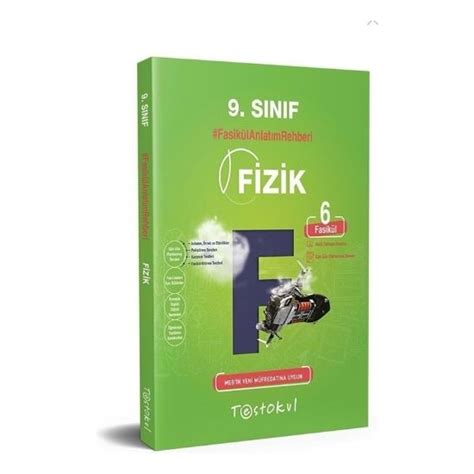 Test Okul Yayınları 9 sınıf Fizik Fasikül Anlatım Rehberi Kitabı