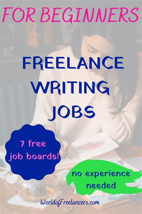 Freelance Writing Jobs For Beginners 7 Free Job Sites • World Of