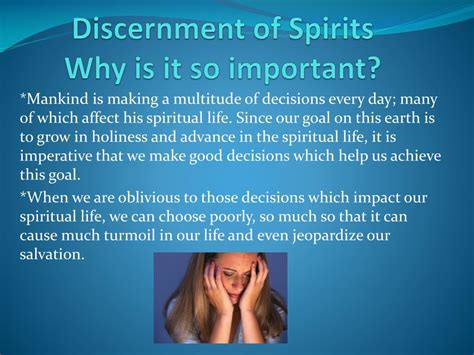 Ppt Discernment Of Spirits Powerpoint Presentation Free Download